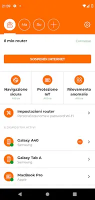 WINDTRE Home Protect android App screenshot 0